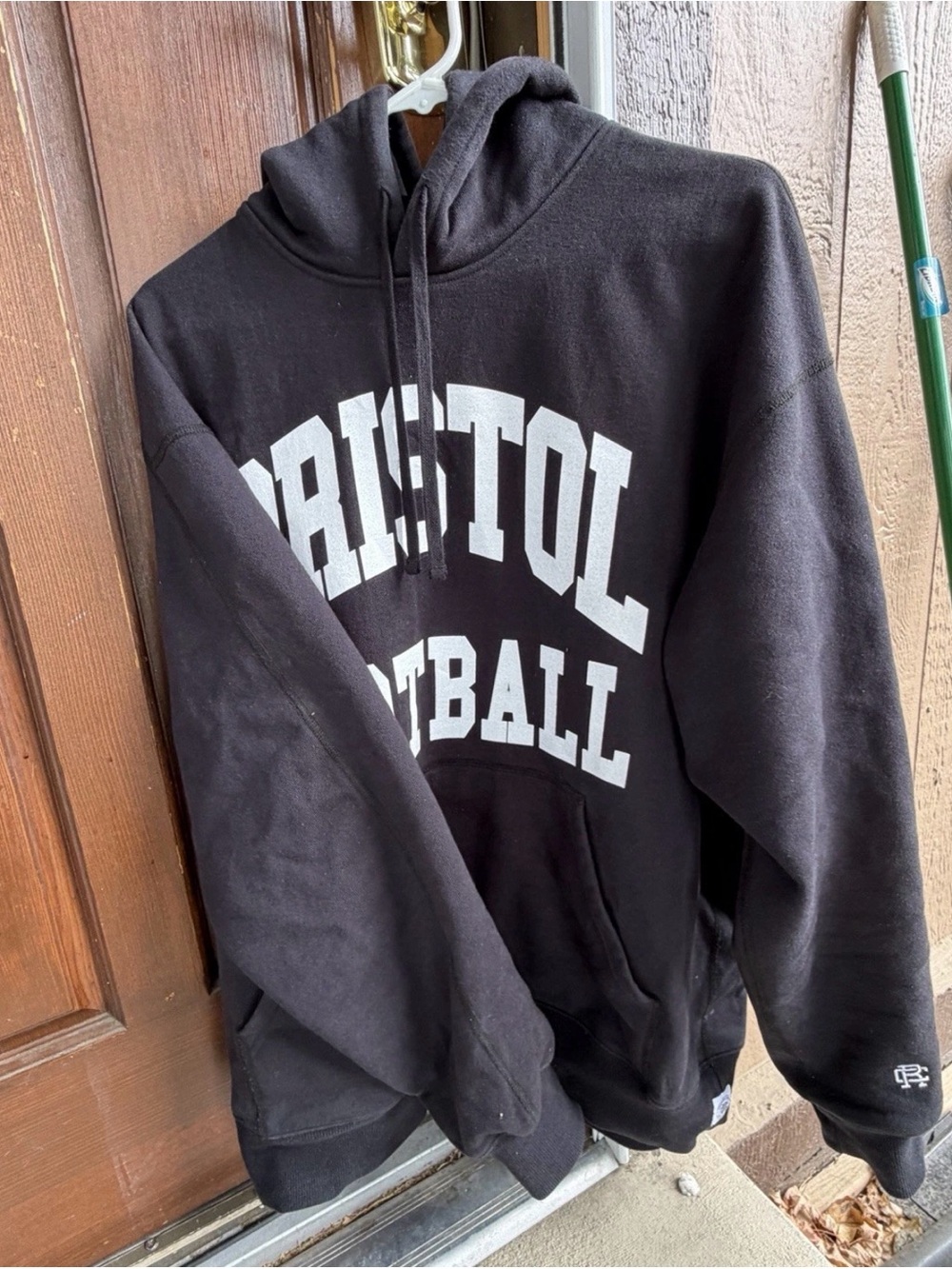 Reigning champ × Fc Bristol heavyweight black hoodie